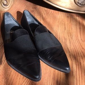 Stuart Weitzman black flats